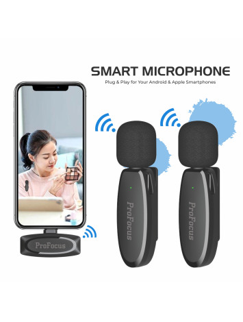Smart Microphone By ProFocus (AP003) C-Type, Plug & Play For Your Android Smartphones