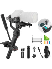 Zhiyun WEEBILL-3 Combo Handheld Gimbal Stabilizer with Extendable Grip Set and Backpack