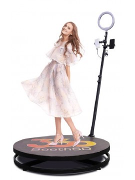 2.5ft Video Spinny Portable 360 Video Spinner Rotating 360 Degree Slow Motion Video Photo Booth For Weddings